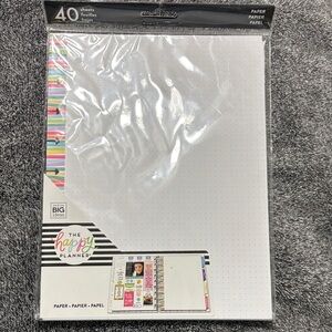 The Happy Planner Multicolor Dot Grid Paper